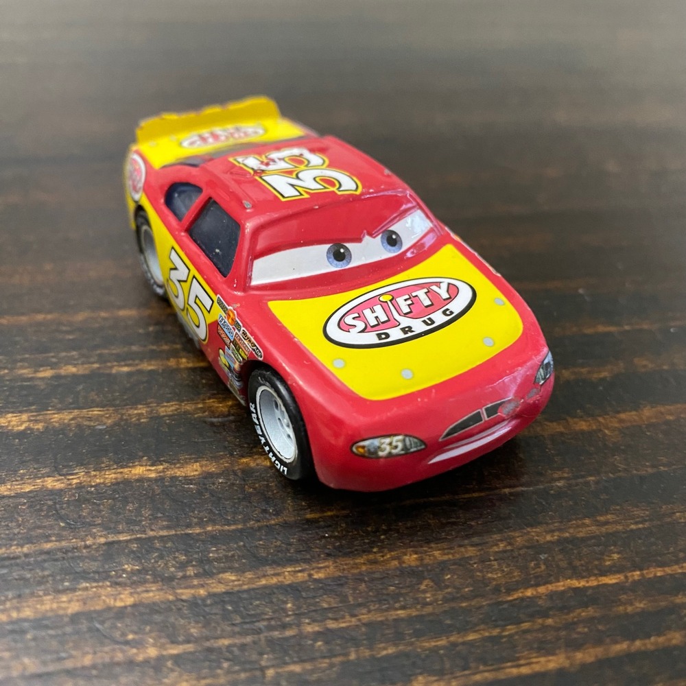 Disney Pixar Cars Shifty Drug Kevin‎ Racingtire 35 Diecast Piston Cup Racer Red